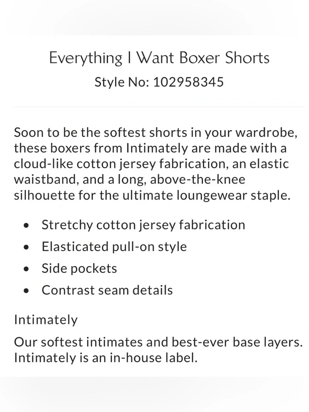 Free People Everything I Want Shorts